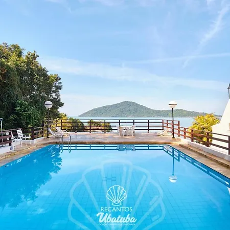 Frente pro MAR, com 2 Suítes, no centro de Ubatuba Exterior foto