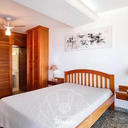 Frente pro MAR, com 2 Suítes, no centro de Ubatuba Exterior foto